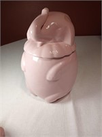 10" Shawnee Pottery Pink Elephant Cookie Jar