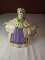 8 1/2" Shawnee Pottery Lavender Granny Ann Teapot