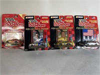 NASCAR collectibles 4 pcs