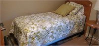 Twin bed with mattress & box springs