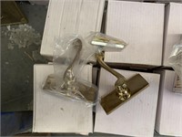 71 Solid Brass Twin Lever Ergonomic Door Handles