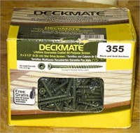 Almost Full Box of DeckMate Deck Screws