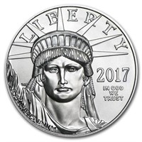 2017 1oz American Platinum Eagle Bu