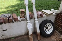 Bricks, Post, Tire & Miscellaneous(Outside)