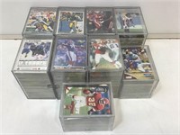 Mixed lot of cards in cases