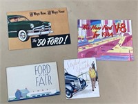 1930s -50s FORD style Sales brochures & more