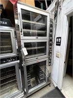 PIPER DOUBLE BAKE OVENS W/PROOFER & CASTERS