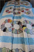 Double / Full Hand Stitched Patch Quilt