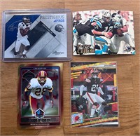 Lot of 4 1995-2022 NFL cards