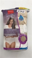New 6pr Hanes Womens Brief Panties Ultra Soft