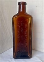 Vintage Glass Dr. Thatchers Syrup Bottle