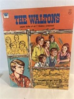 Original 1975 Uncut Waltons Paper Doll Book 13 x