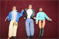 Megos Happy Days & Star Trek  Toy Figures