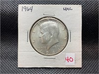 1964 Kennedy half dollar