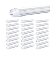 25-Pack T8 LED Bulbs 4 Foot Tube Light, 4ft LED