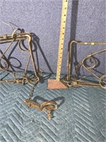 Pair of conibear traps and a leg grabber