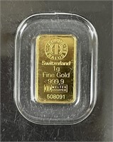One Gram 999.9 Fine Gold Link