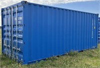 (A) 2024 20’ Single Door Container, 8’6”Hx8’W