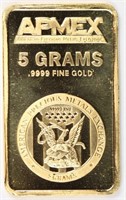 5g Gold Bar