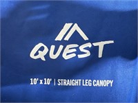 Quest 10ftx10ft straight leg canopy no stock