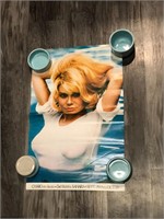 Vintage 1970’s Charo Sahara Casino  Vegas Poster