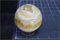 Large Dendritic Orange Calcite Sphere, 12oz