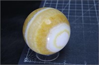 Large Dendritic Orange Calcite Sphere, 10oz