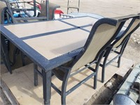 Patio Table & 6 Chairs