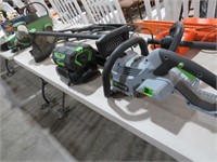 56V EGO WEEDEATER & CHAIN SAW W BATTERY & CHARGER