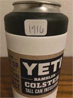 YETI 16 OZ COLSTER TALL CAN INSULATOR-WHTE