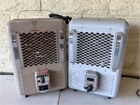 2 Titan Electric Space Heaters