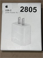APPLE USB C POWER ADAPTER RETAIL $30
