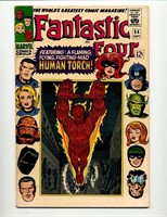 MARVEL COMICS FANTASTIC FOUR #54 SILVER AGE VG-F