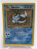 1999 Pokemon Vaporeon Jungle Holo Rare 12/64