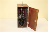Vintage Bausch & Lomb Optical Co. Microscope in bo