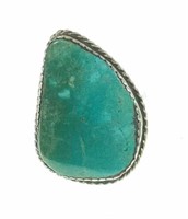 Jason Livingston Navajo Sterling & Turquoise Ring