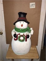 Ceramic Joy Snowman