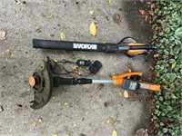 Worx Leaf Blower & Weed Eater