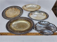 Silver Plate Platters +