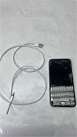 Broken iPhone with cable