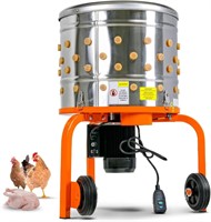 NEW $700  Chicken Plucker 1HP 120VAC 20"