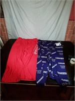 (2) Size 2XL Sleepwear Coca-Cola And New Huskies