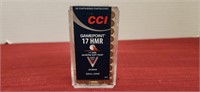 CCI 17 HMR SP, 20 gr, Qty 50