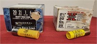 Winchester 20 ga. 2 3/4 in shotshells, Qty 25,