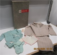 VINTAGE BABY KNITTED SET KIMBERLY KNITWARE WOMANS
