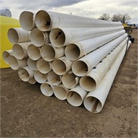 (30) 12" Plastic Gated Pipe
