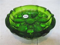 Green  Vintage Ash Tray