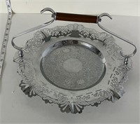Silver cookie tray