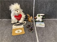 Stuffed Animal, Figurine, Accessories Bundle