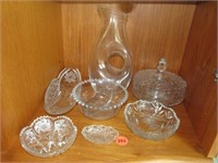 Water pitcher/ dishes